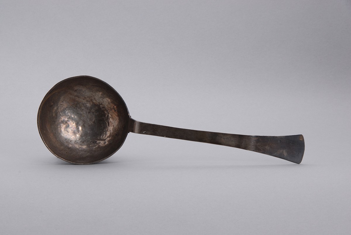 宋周家十分银汤勺