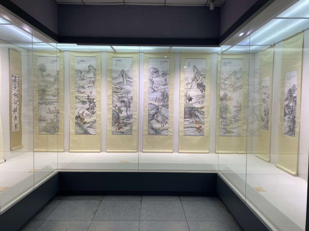 “德阳地区历代书画名家作品展  ——省文史研究馆馆员袁愈高先生个人藏品”在市博物馆开展(图8)