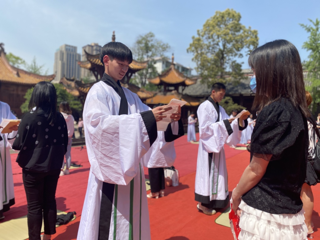 市博物馆举办2022年“五四”成人礼活动“(图4)