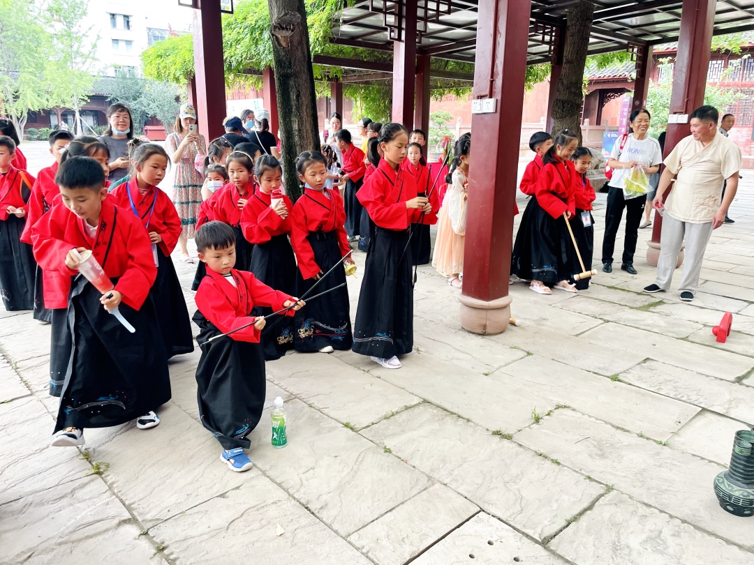 德阳文庙举行2022年端午传统民俗活动(图5) 德阳文庙举行2022年端午传统民俗活动(图5)