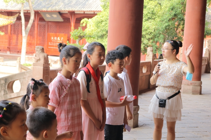 市博物馆组织开展德阳广电“文庙小记者 ”研学活动(图3)