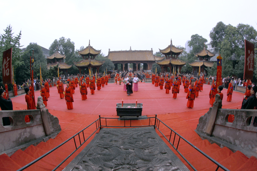 速来围观 德阳文庙“穿越千年的祭祀大典”(图6) 速来围观 德阳文庙“穿越千年的祭祀大典”(图6)