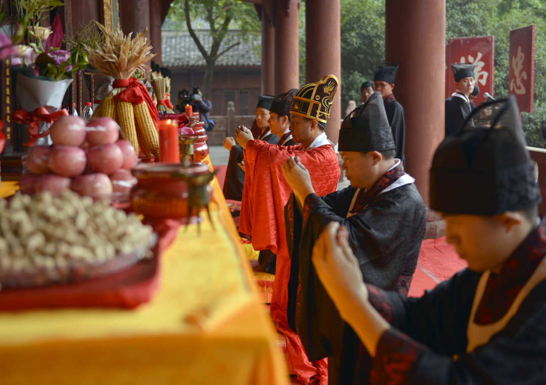 速来围观 德阳文庙“穿越千年的祭祀大典”(图46) 速来围观 德阳文庙“穿越千年的祭祀大典”(图46)