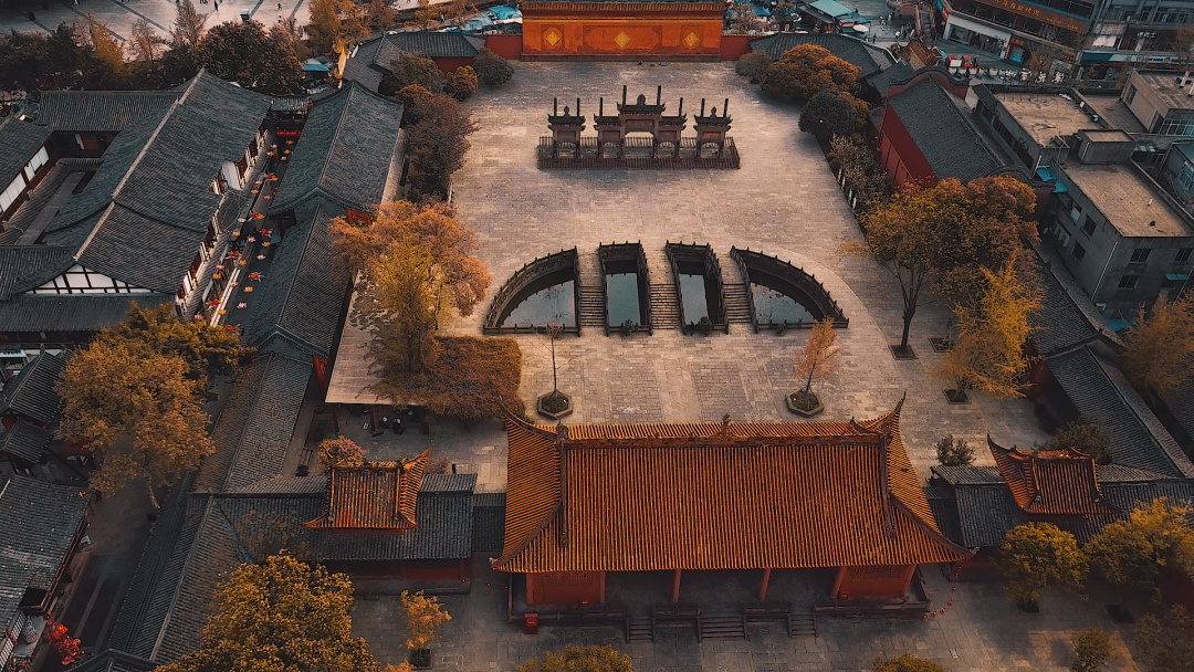 四季光影下的德阳文庙 | 秋礼(图2) 四季光影下的德阳文庙 | 秋礼(图2)