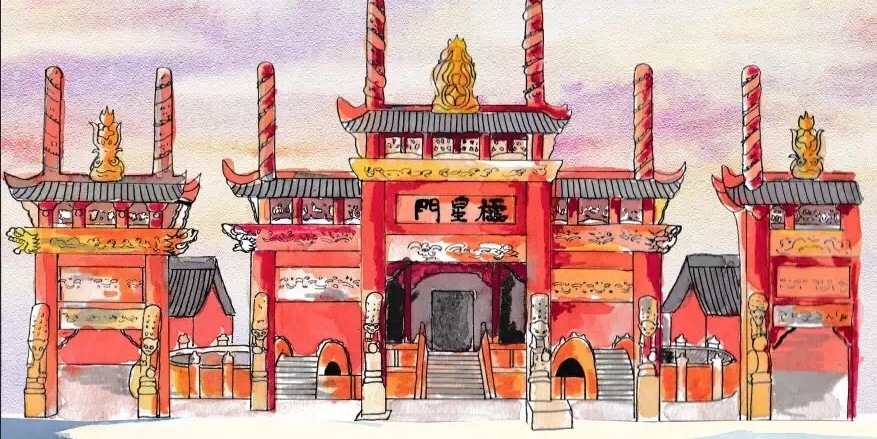 四季光影下的德阳文庙 | 冬盼