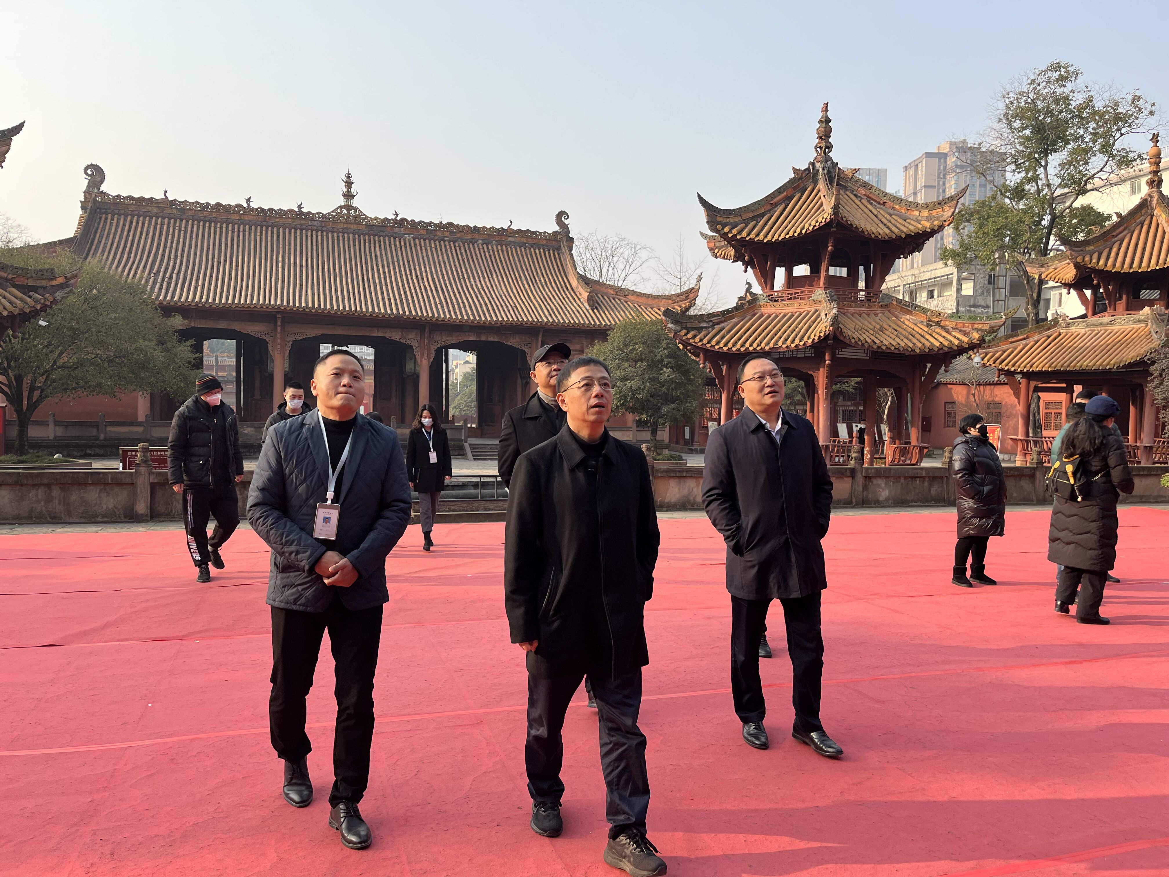 德阳市人民政府副市长徐春龙到市博物馆检查调研