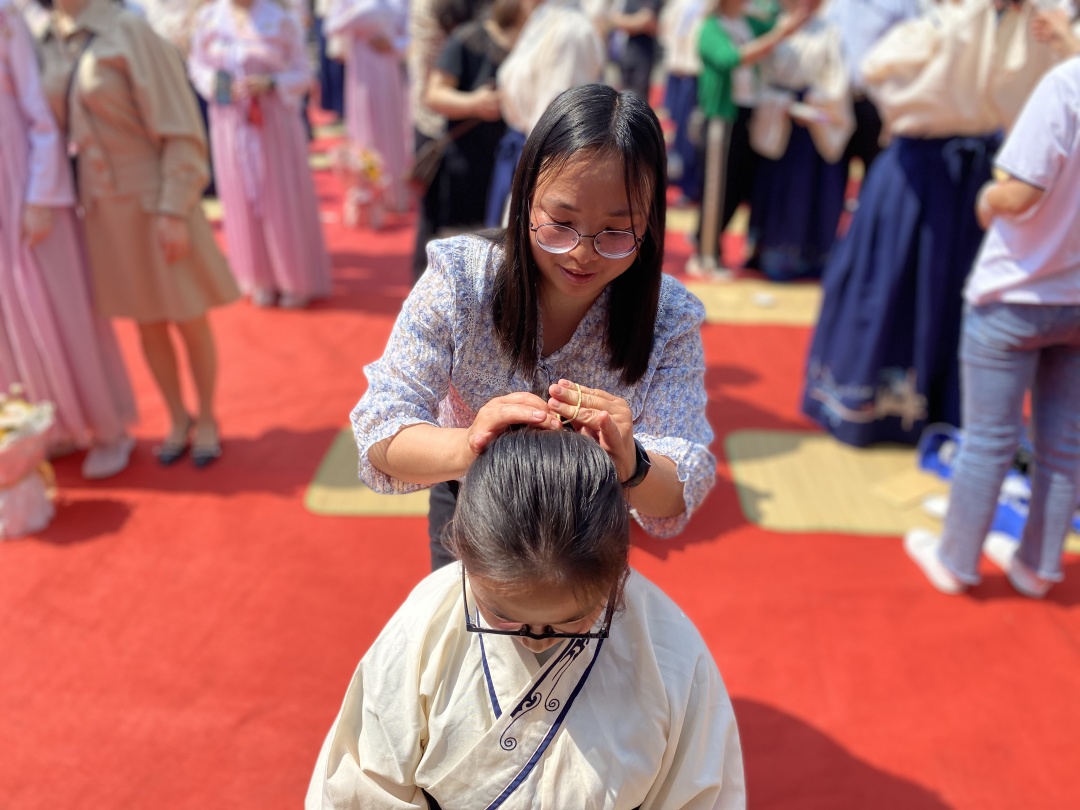 市博物馆隆重举办2023年“五四”成人礼(图5)