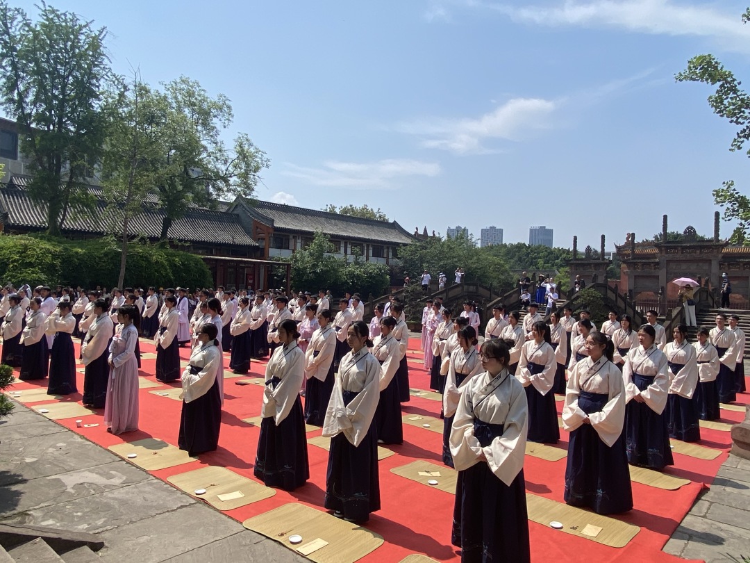 市博物馆隆重举办2023年“五四”成人礼(图8)