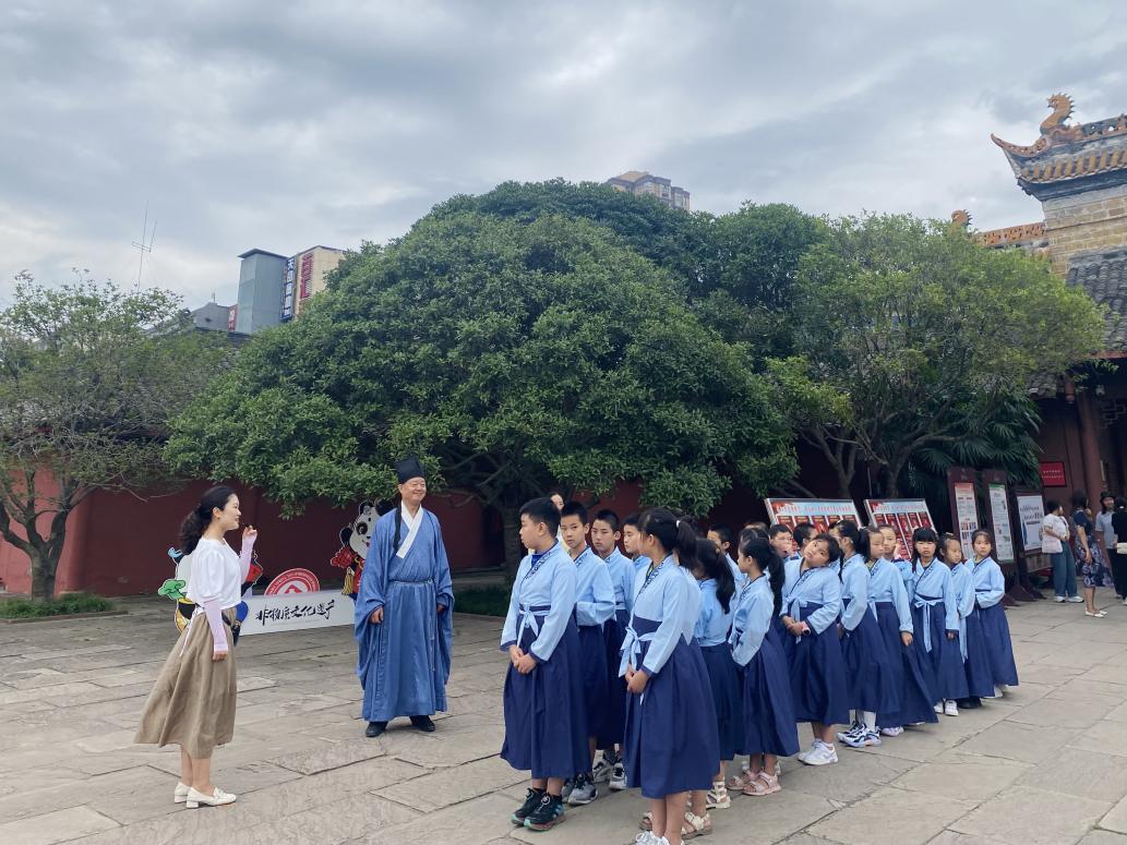 德阳市博物馆开展“六艺”研学旅行实践活动