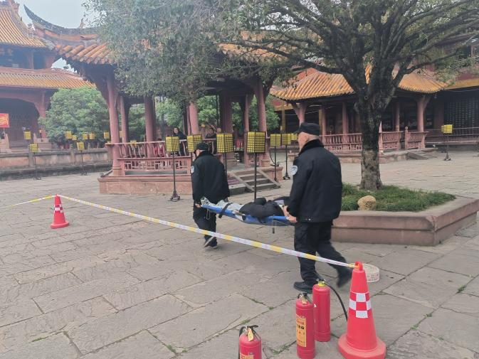 德阳市博物馆开展消防应急培训演练(图4)