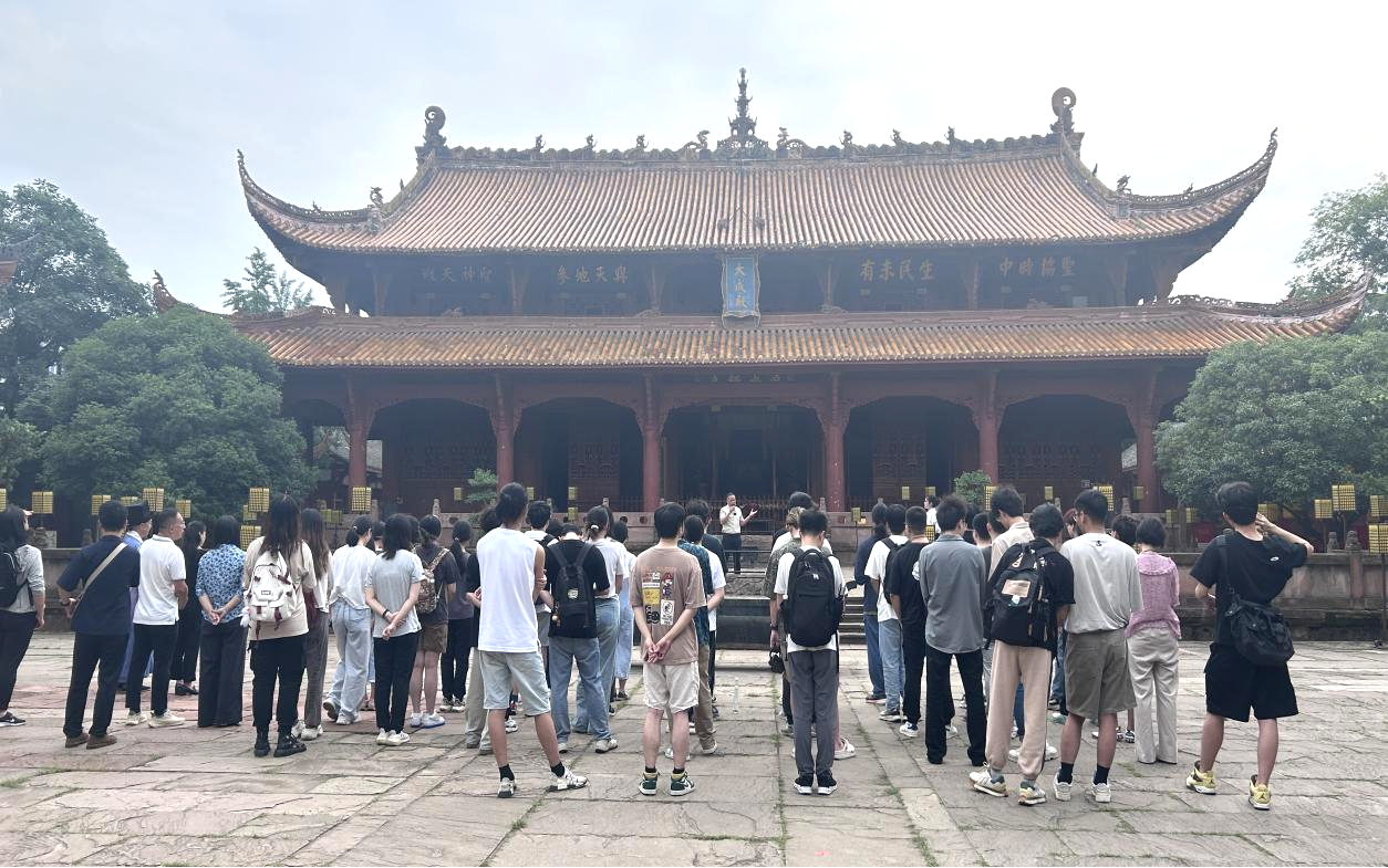 德阳市博物馆联合重庆大学建筑城规学院实地勘测德阳文庙活动正式启动(图2)