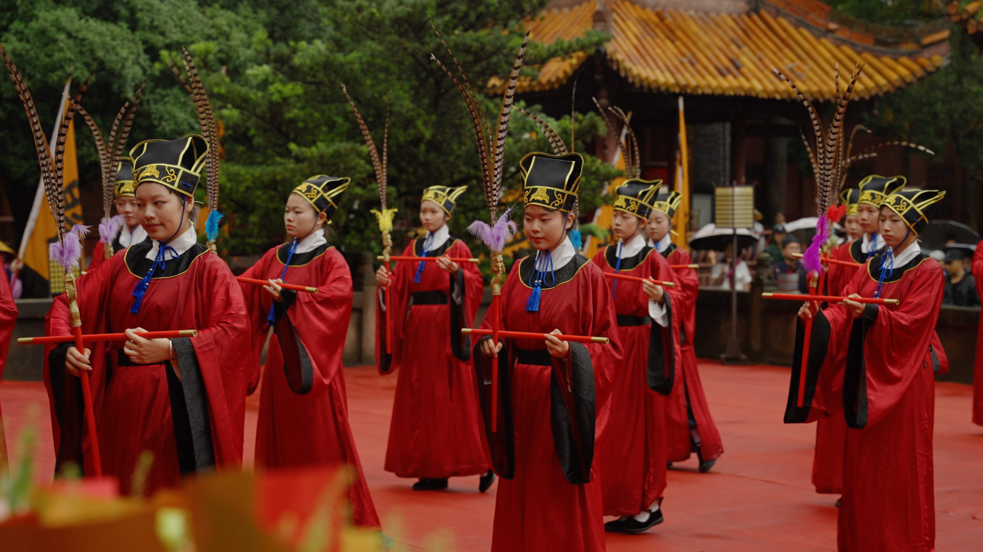 德阳文庙祭孔大典圆满举行：千年礼赞承经典，时代新声传文脉(图10)