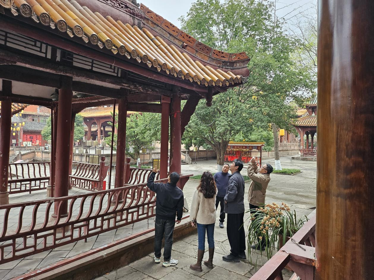 以事为鉴,防微杜渐!德阳文庙开展古建筑安全排查整治(图2) 以事为鉴,防微杜渐!德阳文庙开展古建筑安全排查整治(图2)