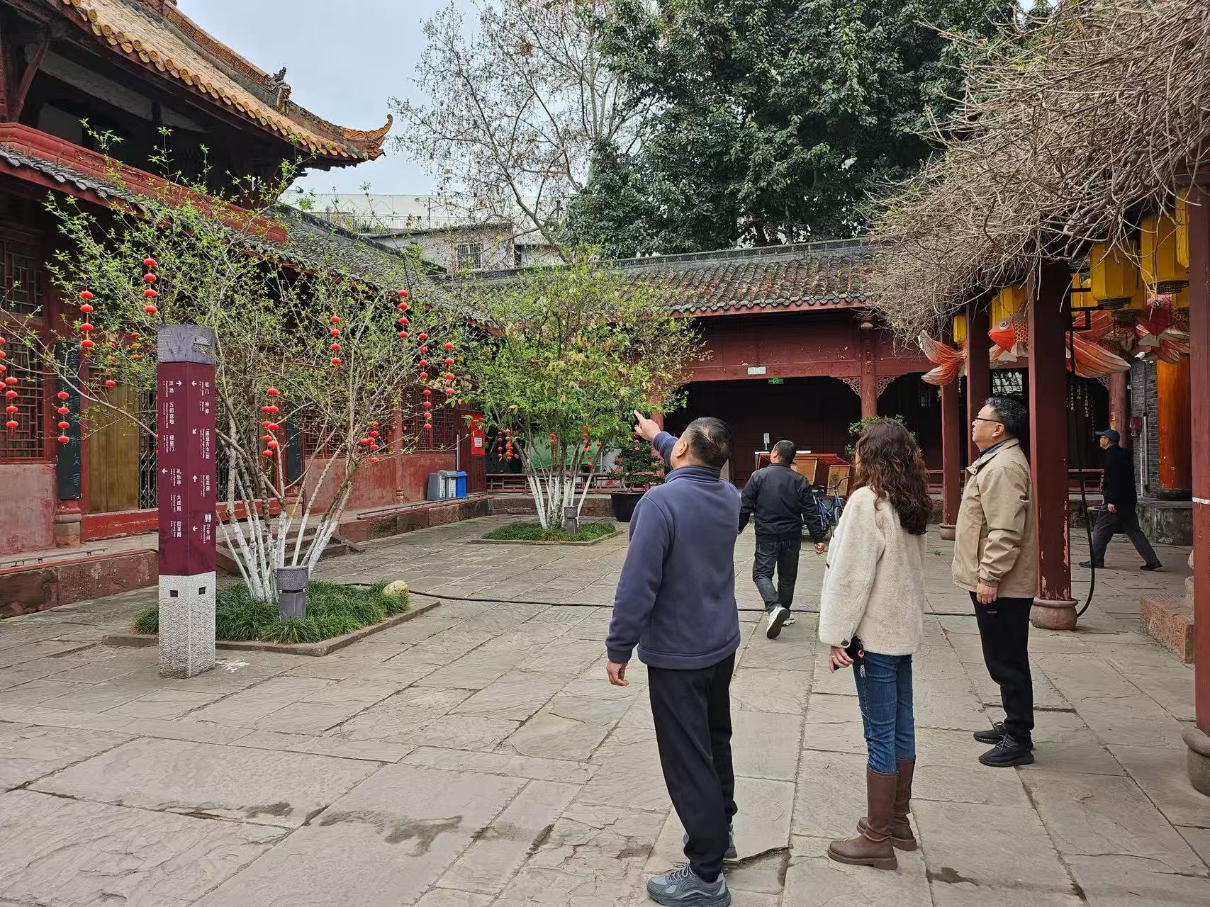 以事为鉴,防微杜渐!德阳文庙开展古建筑安全排查整治(图4) 以事为鉴,防微杜渐!德阳文庙开展古建筑安全排查整治(图4)