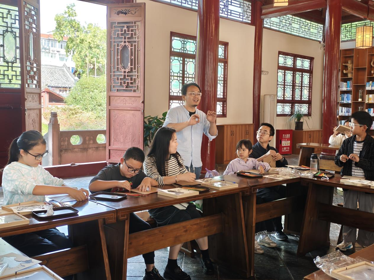 活动回顾｜织竹成画，经纬传韵！文庙非遗竹编体验圆满落幕(图7)