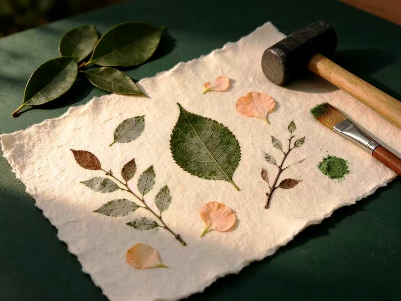 活动预告｜拓草成画  捶印秋韵！德阳文庙非遗植物拓印体验开启预约(图2)