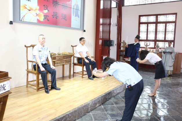 市博物馆组织开展“师带徒、匠带兵”  拜师礼活动(图6)