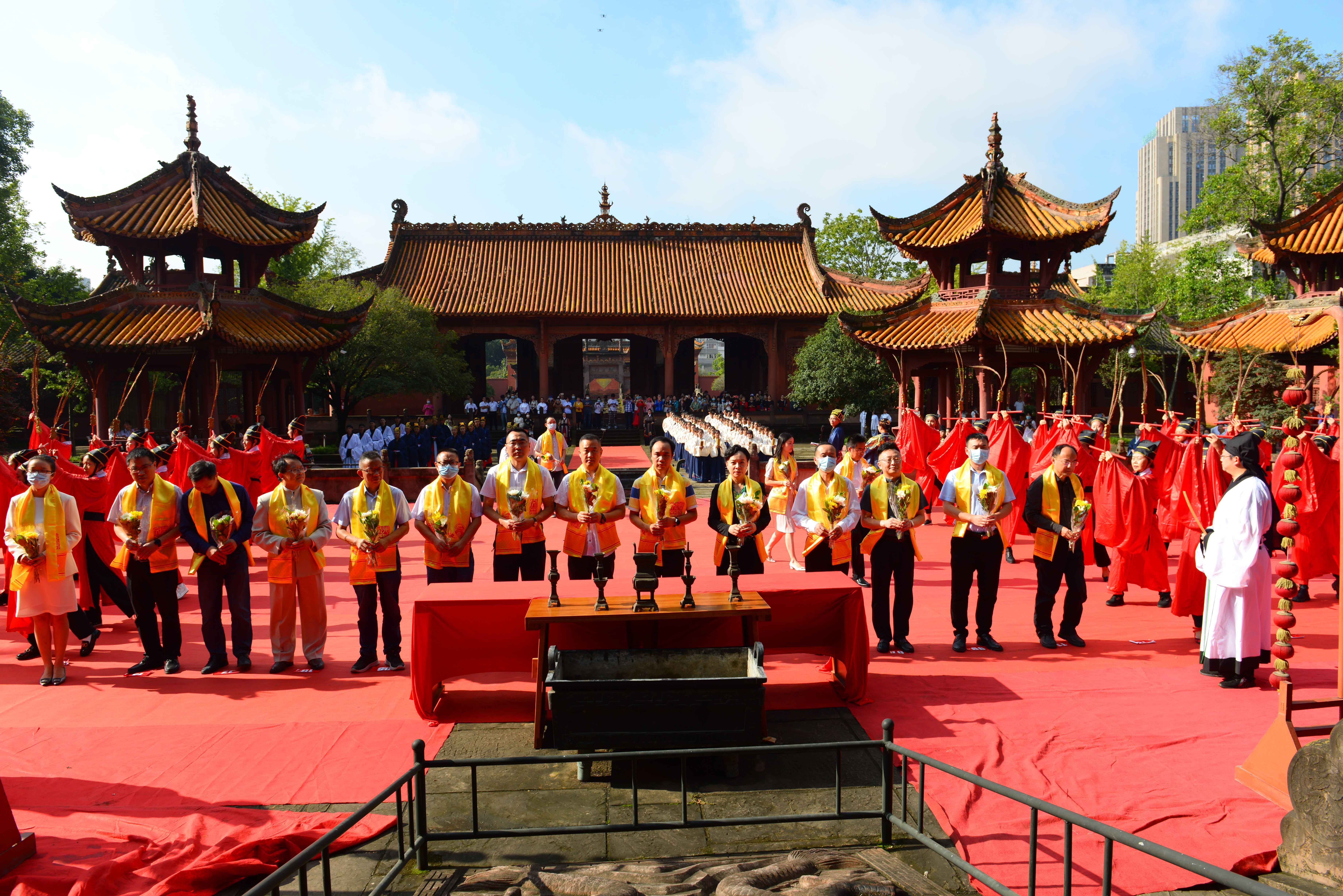 2021年祭孔大典在德阳文庙隆重举行(图4)