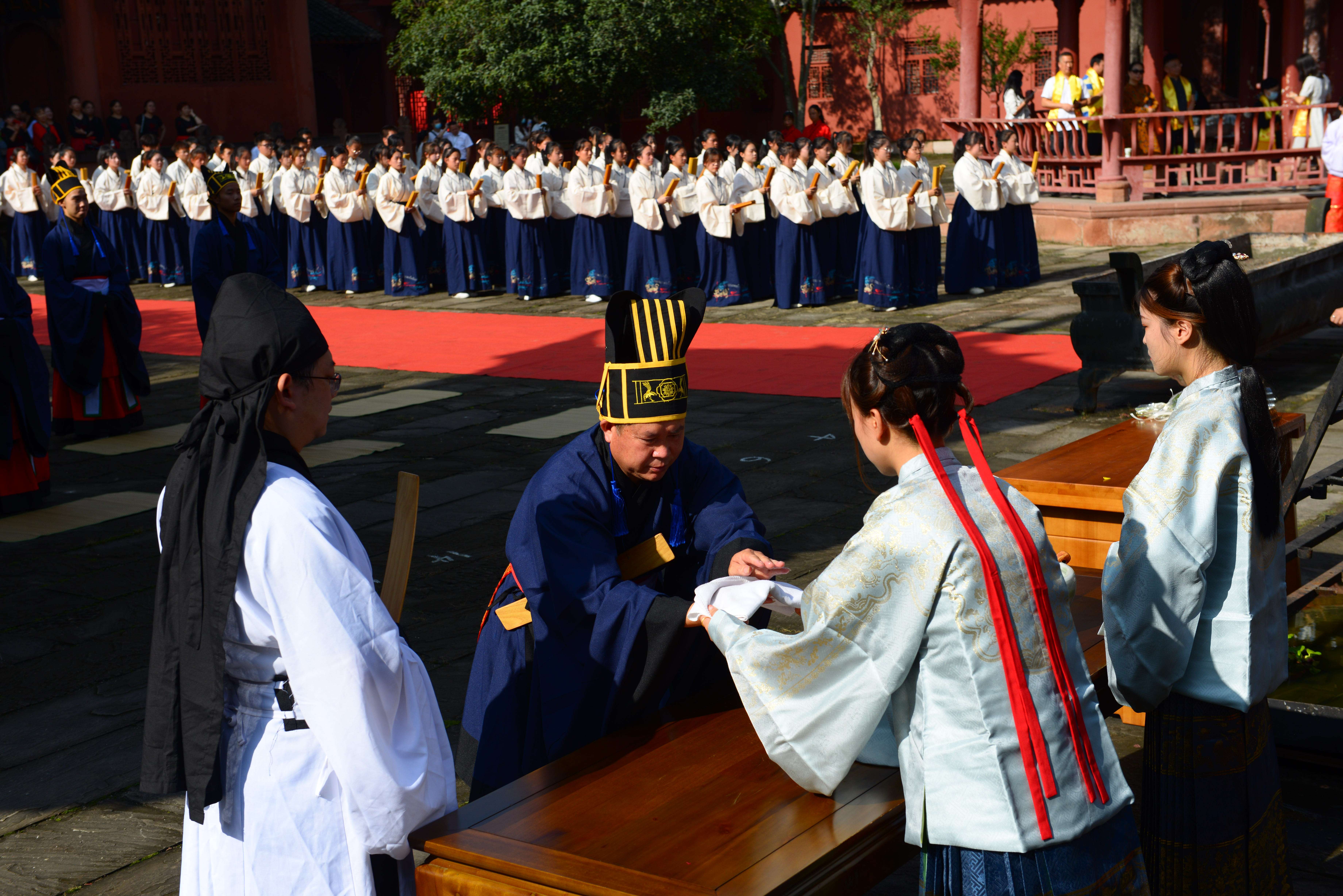 2021年祭孔大典在德阳文庙隆重举行(图13)
